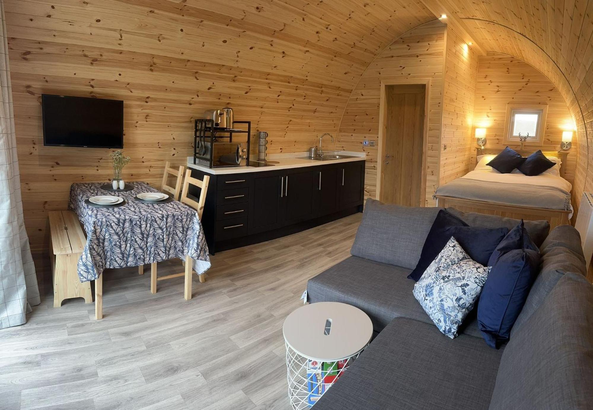 Milldown Glamping Apartment Coldingham ภายนอก รูปภาพ
